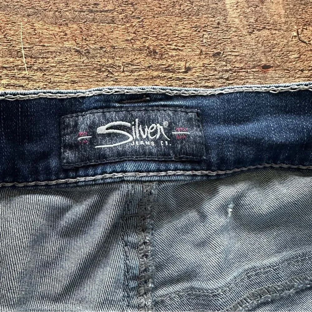 Silver Jeans Gordie style Men's Dark Blue Bootcut Jeans 28x30